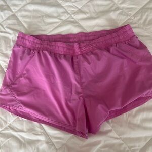 All in Motion Pink Athletic Shorts Lightweight Elastic Waist